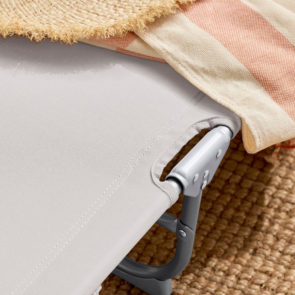 image 1 of SoBuy OGS35-MIX2,Set of 2 Sun Lounger Reclining Folding Chairs For Outdoor Garden
