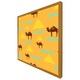 image 4 of Camels & pyramids (Picutre Frame) Grey | L