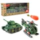image 1 of DIY My First Wheels Set – Army Tank & Helicopter (Take-Apart & Build Kit)
