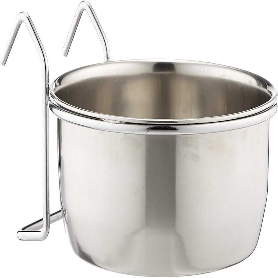 image 1 of Classic Pet Products Classic Steel Hook-On Coop Cup 600 ml