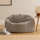 image 3 of Kingston Classic Beanbag Corduroy Light Grey Set of 2 | Grey | Light Grey | 2