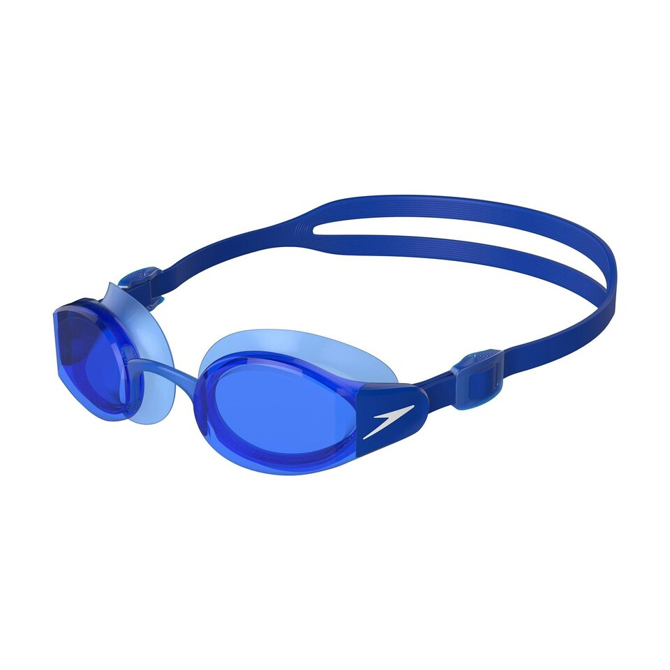 image 1 of Speedo Mens Mariner Pro 2024 Swimming Goggles - Blue/White - One Size