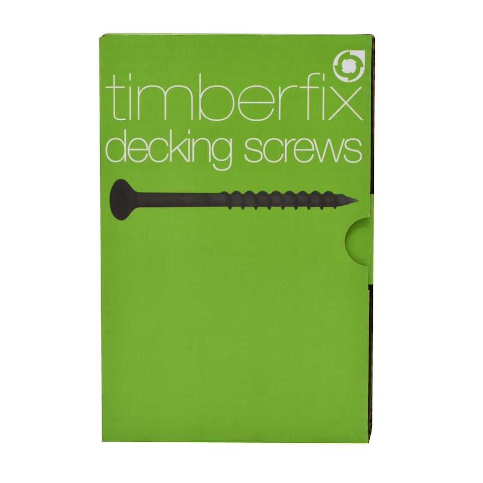 image 1 of Timberfix Green Decking Screw 4.5 x 50mm Box of 200