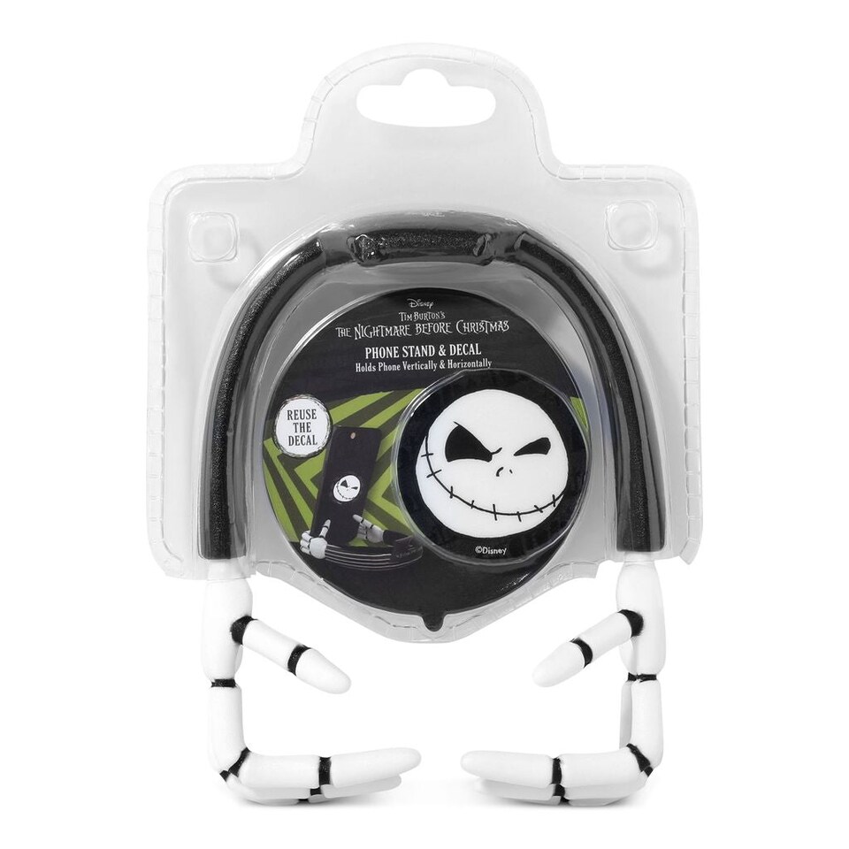 image 1 of Nightmare Before Christmas Phone Stand and Decal Jack Skellington