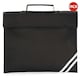image 1 of Quadra Classic Book Bag - 5 Litres (Pack of 2) - Black - One Size