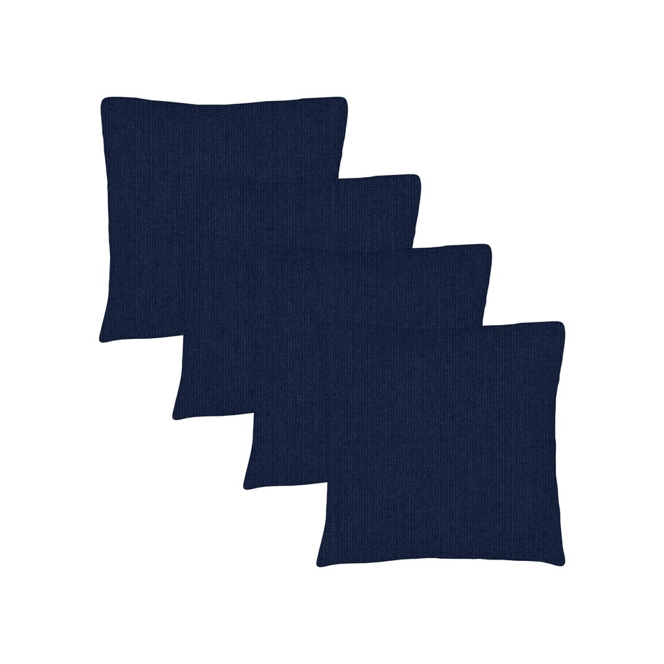 image 1 of Covers&All Sunbrella Throw Pillows Pack Of 4, Square 12 x 12, Spectrum Indigo