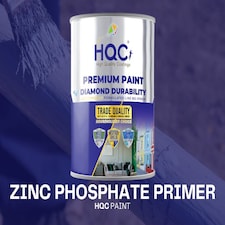 HQC Zinc Phosphate Primer - Fast-Drying Anti-Corrosive Metal Primer with Excellent Adhesion - 10L