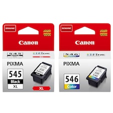 Canon PG545XL Black & CL546 Colour Genuine Ink Cartridge