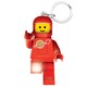 image 2 of Lego Minifigures Light Up Keychain - Spaceman Red