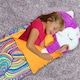 image 4 of Happy Nappers Purple White Cat Medium