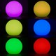 image 2 of ValueLights Set of 2 Toka White Outdoor Ball Lights With Dimmable Rechargeable Battery White
