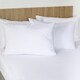 image 3 of OHS 100% Brushed Cotton Soft Cosy Fleece 2 Pack Pillowcases Green | Woodland Green