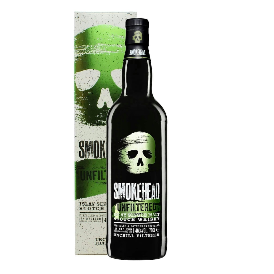 image 1 of Smokehead Unfiltered Single Malt Whisky