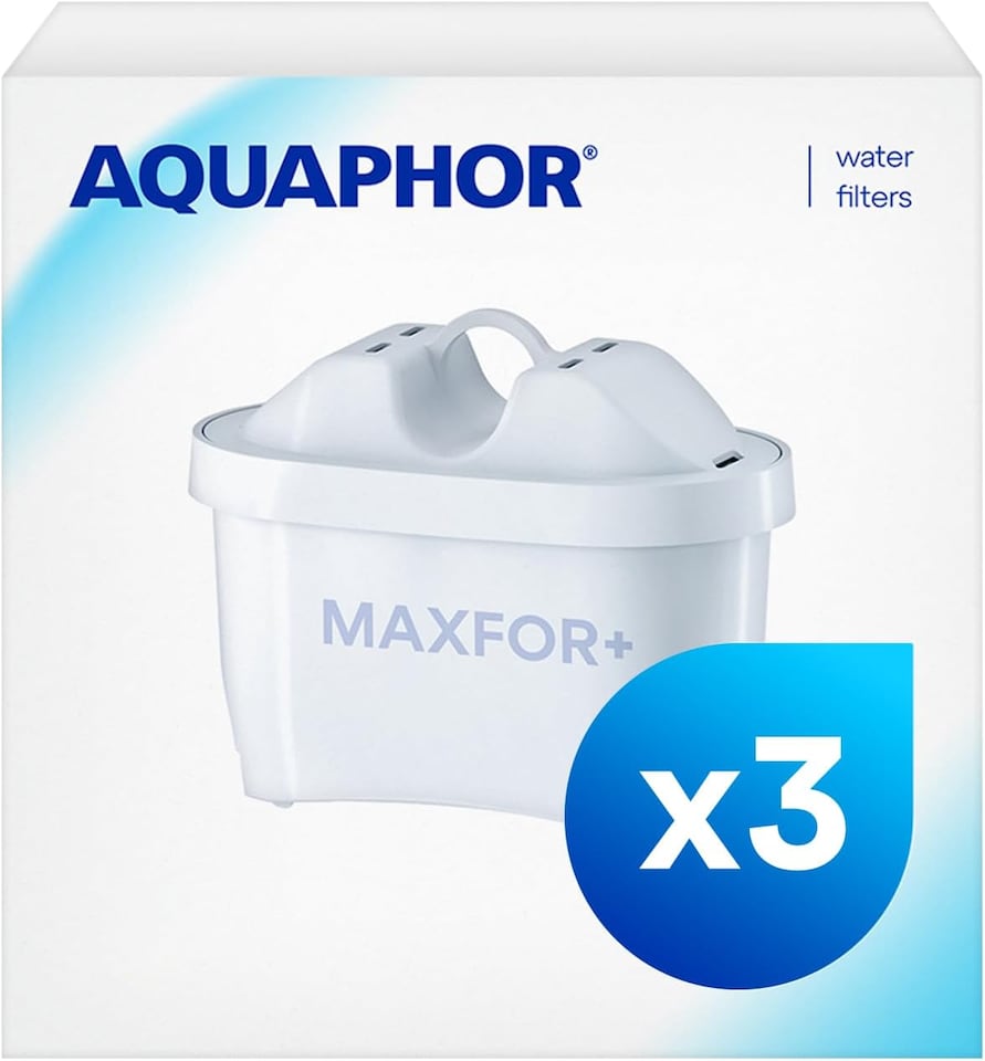 image 1 of AQUAPHOR 3.8L Lago Black with 3 x 200 litre Maxfor+ Filter | Black