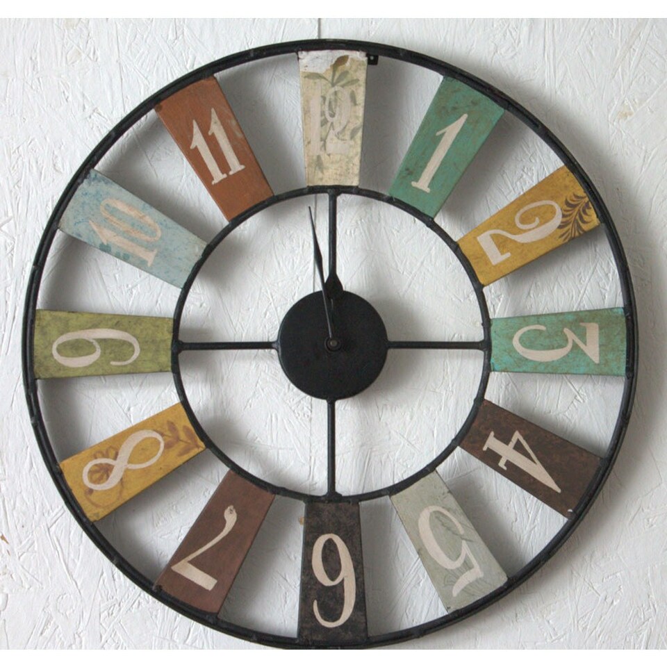image 1 of Cassia ARCHIE Metal Clock Industrial style Multi
