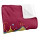 image 3 of Harry Potter Gryffindor Cute Blanket - Multicoloured - One Size