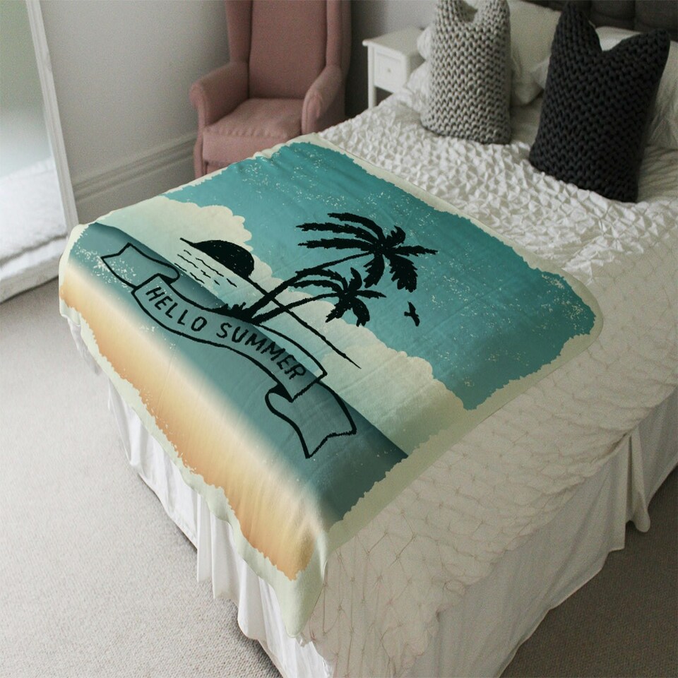 image 1 of Hello Summer (Blanket)