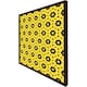 image 1 of Yellow & black geometric pattern (Picture Frame) Brown | M