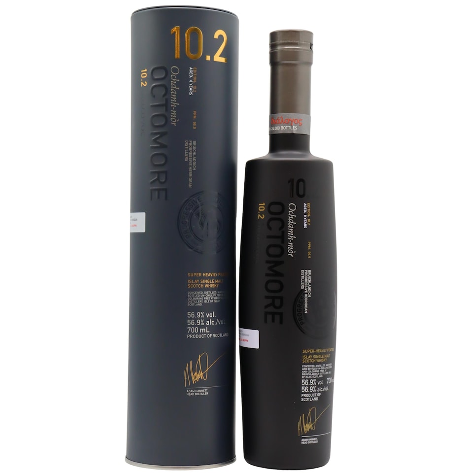 Octomore 102 Islay Single Malt 2010 8 year old Whisky