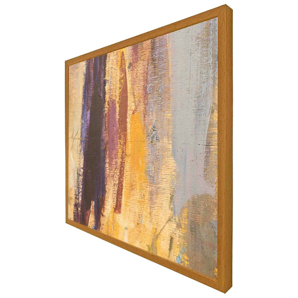 image 1 of Abstract grunged paint (Picutre Frame) Grey | XS