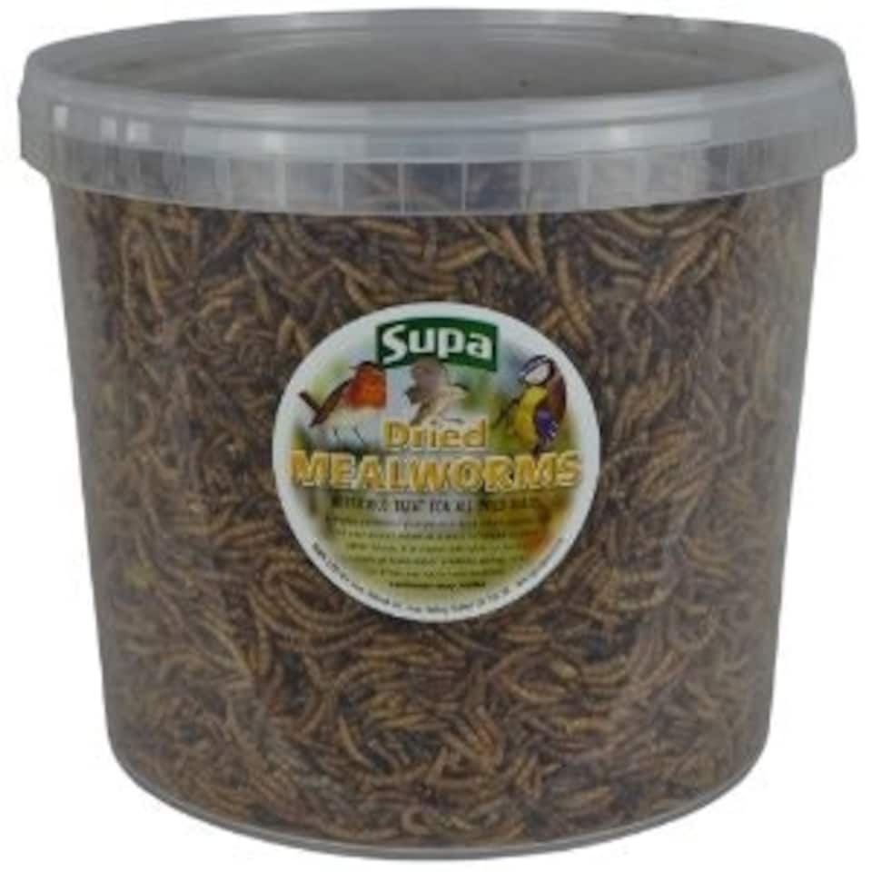 Supa Dried Mealworms 5 Litre Tub