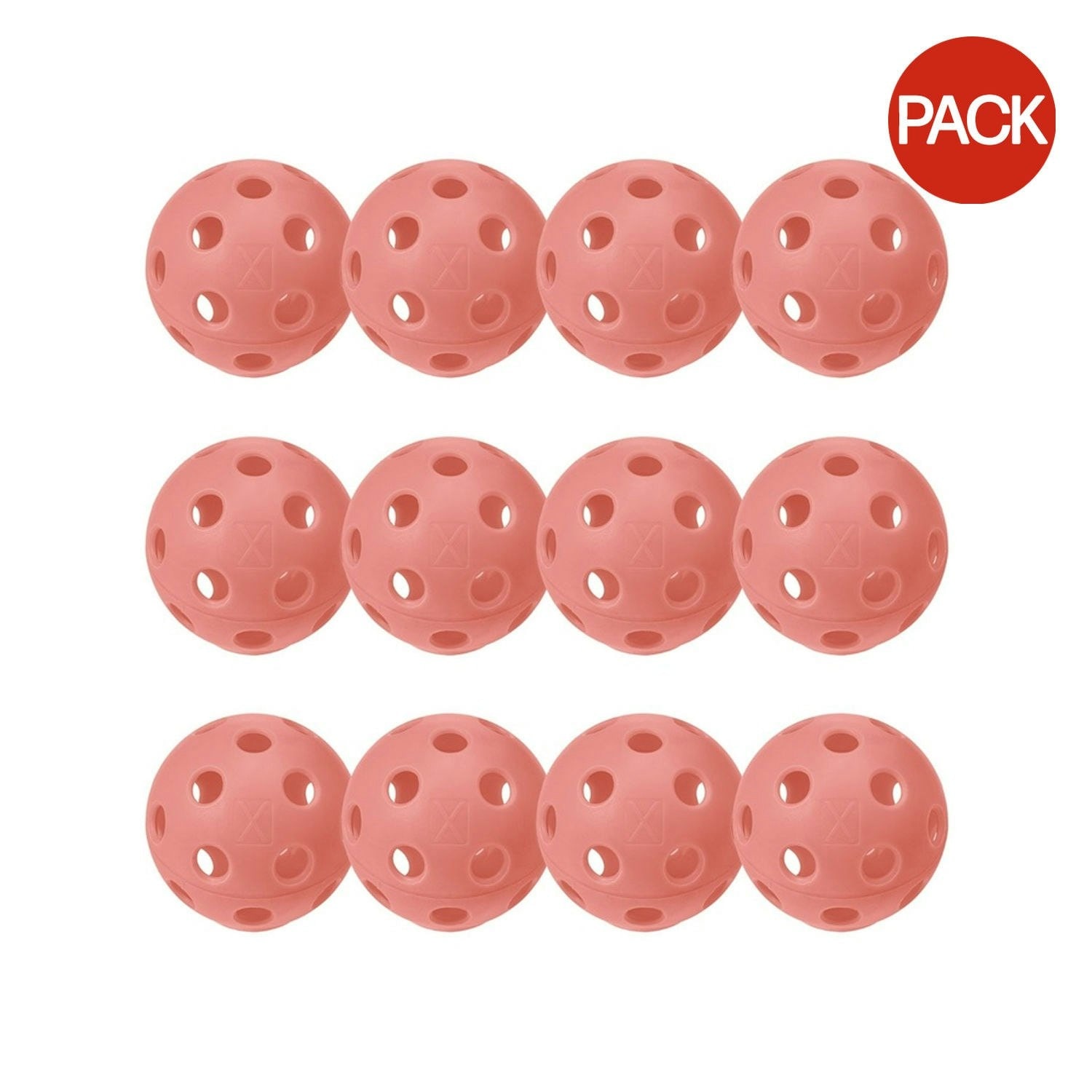 Franklin X-26 Pickleball Balls (Pack of 12) - Orange - One Size