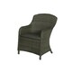 image 3 of Paris 4 Seater Round Table with Cushions - Synthetic Rattan - H74 x W110 x L110 cm - Grey