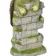 image 9 of Outsunny Vivid Garden Statue Tortoise Sculpture with Solar-powered LED Light