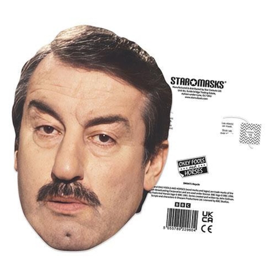 image 1 of Boycie Only Fools and Horses John Challis Cardboard Face Mask
