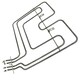 image 5 of SPARES2GO Heating Element for Leisure AL60CRC AL60CRK AL60INK CLA60CEC CLA60CEK Oven Grill (2200w, 230v)