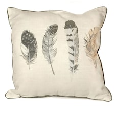 Fusion Idaho Filled Cushion Charcoal