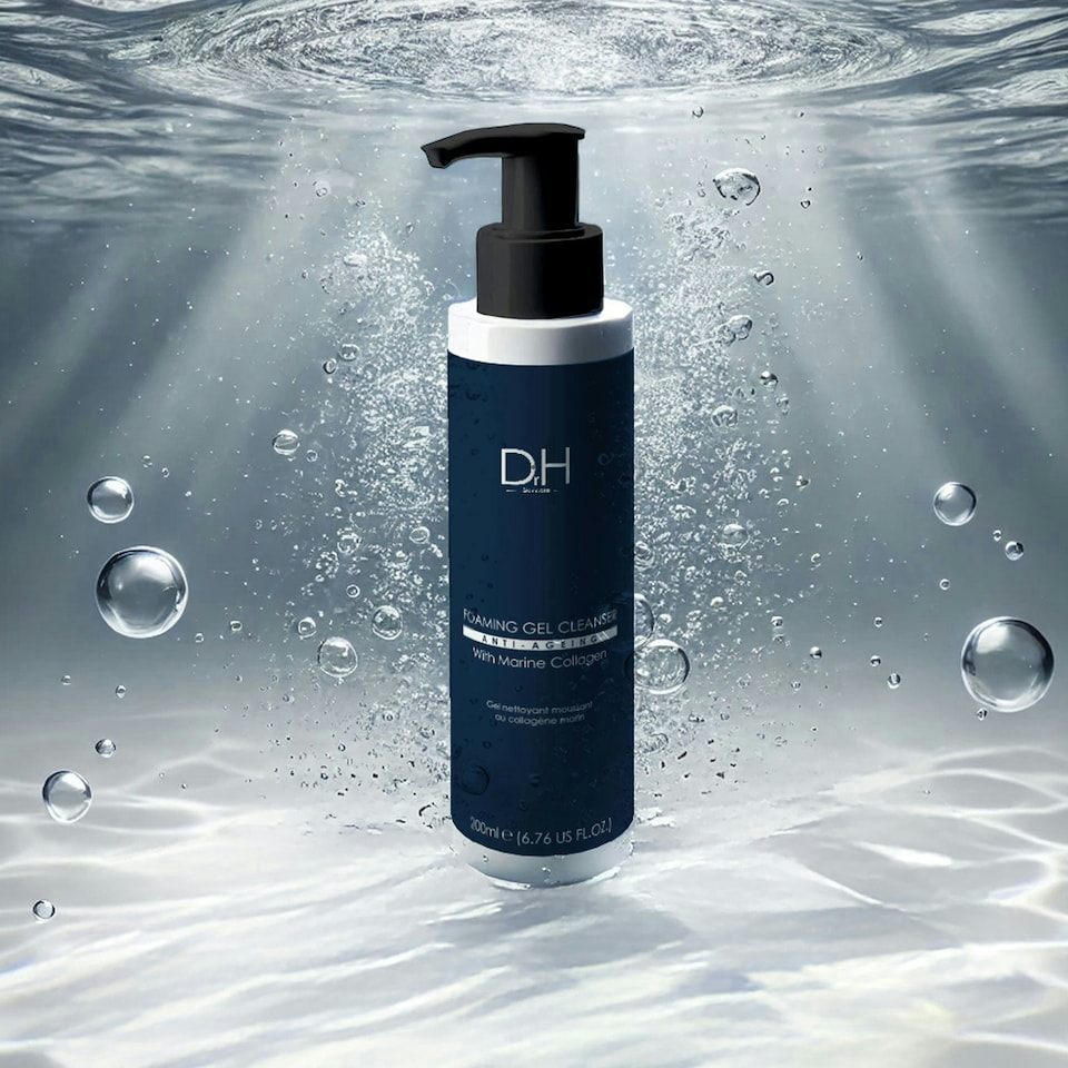 image 1 of Dr H Foaming Gel Cleanser with Marine Collagen 120ml
