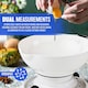 image 3 of 3kg Retro Kitchen Scale Weighing Cooking Food Weight Kg Round Bowl Mechanical Wet And Dry Food Weighing Scale