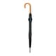 image 2 of MidOcean Cumuli RPET Stick Umbrella - Black - One Size | Black