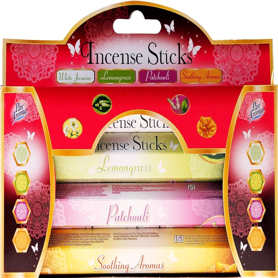 image 1 of Pack of 4 Pan Aroma Incense Sticks