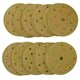image 2 of 150mm Sanding Discs Aluminium Oxide Abrasive 500 Grit 15 Hole Hook + Loop 200pc