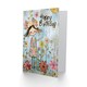 image 2 of Cute Girl Spring Flower Meadow Kids Child Kids Birthday Card