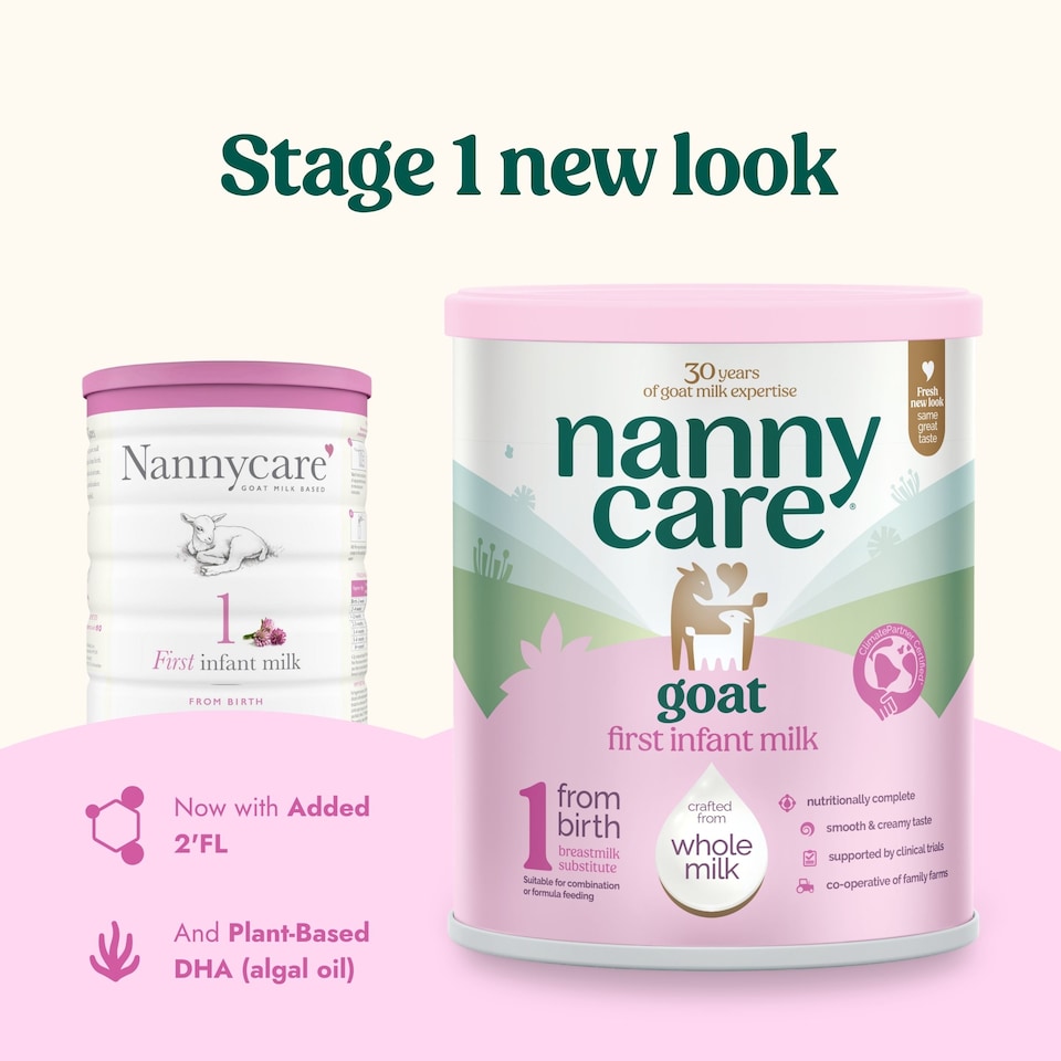 image 1 of Nannycare First Infant Goat Milk Formula - Stage 1 (800g - box of 6)