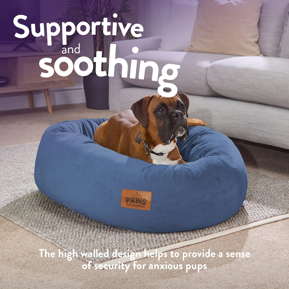 image 1 of Paws for Slumber Donut Pet Bed, X Large
