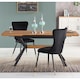 image 8 of Set of 4 New York Modern Velvet Dining Chairs with High Back, Black Metal Legs Black | Gold End Tips