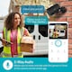 image 2 of NEDIS Smart 4K Wi-Fi 6 Outdoor Camera, Motorised CCTV with Motion Sensor, AI Human Detection, Night Vision, Two-Way Audio, Siren & Spotlight, Cloud or microSD Storage, IP65 Weatherproof