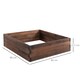 image 3 of Outsunny Wooden Raised Garden Bed Planter Grow Containers Flower Pot 80 x 80cm