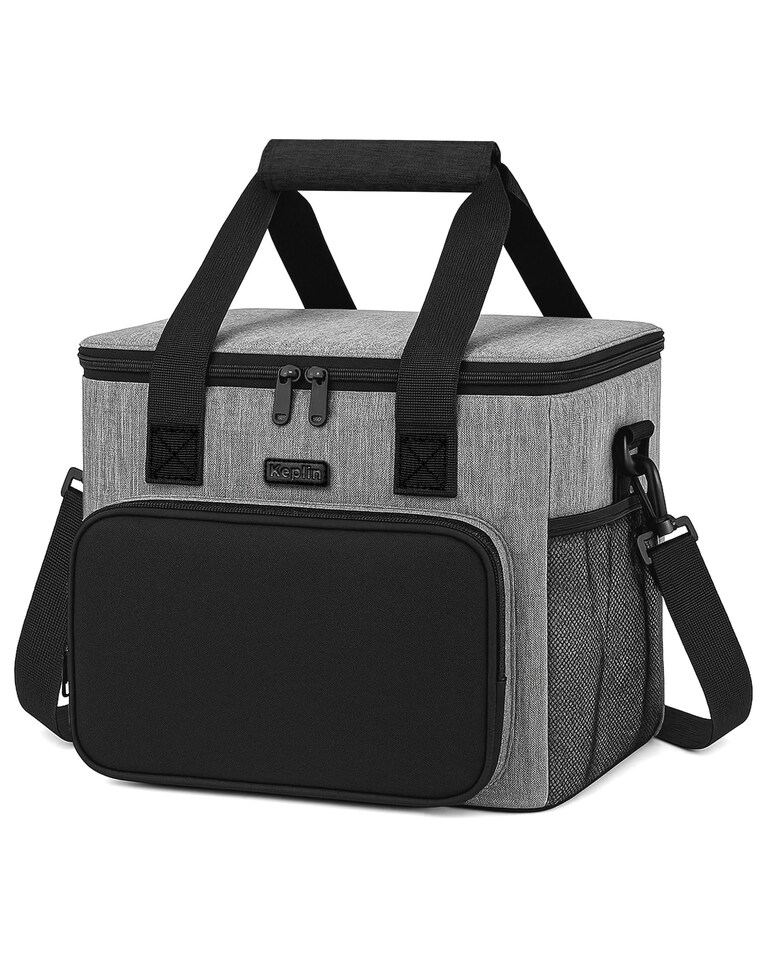image 1 of Keplin Insulated Cooler Bag with Freezer Block Waterproof and Leak Resistant