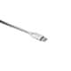 image 4 of MidOcean Rizo Keyring Charging Cable - Silver - One Size