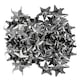 image 1 of 11mm Star Shaped Studs with Back Pin Rivets for DIY Leathercraft- 50pcs