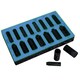 image 1 of 3/8in Drive Deep Metric Impact Impacted Sockets 6 Sided 8mm - 22mm 15pc Set
