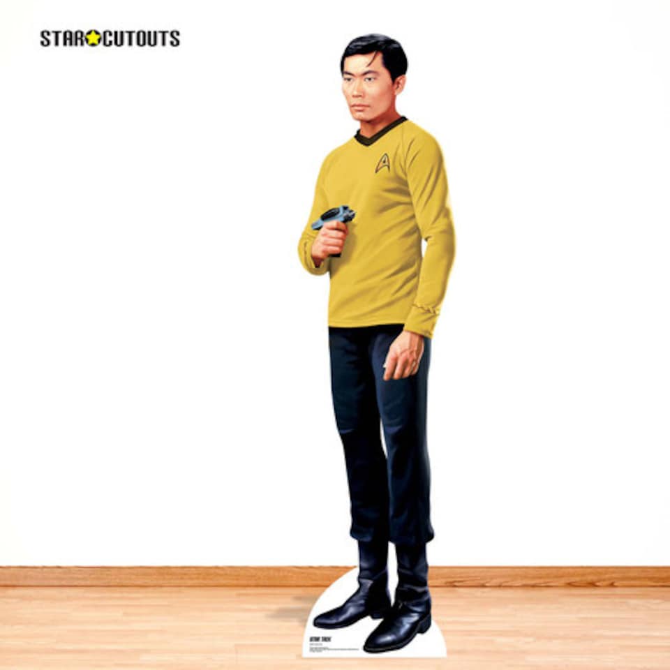 image 1 of Hikaru Sulu Star Trek Lifesize Cardboard Cutout 175cm