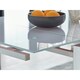 image 3 of Furniturebox Enna White Glass Extending Dining Table