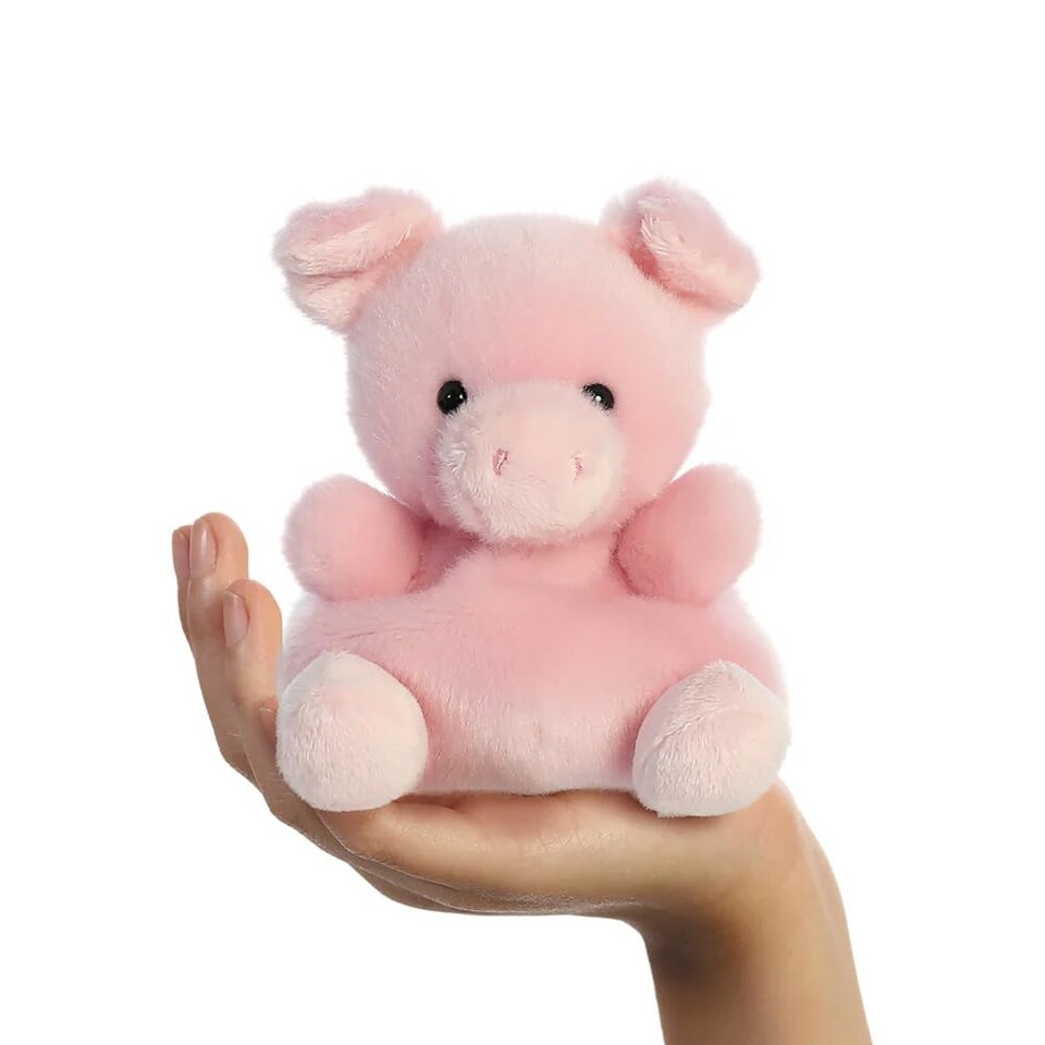 image 1 of Palm Pals Wizard Pig 5in