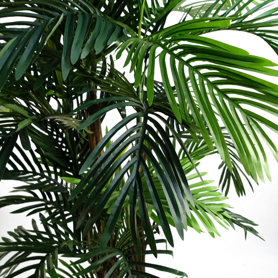 image 1 of Leaf Design 150cm Extra Wide Areca Palm Artificial Tree
